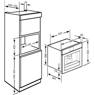 Кофемашина Смег CM845P фото 3 в Челябинске Кофемашина Smeg CM845P фото 3 в Челябинске