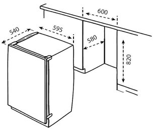 Посудомоечная машина Korting KDI 6030 фото 3 в Челябинске