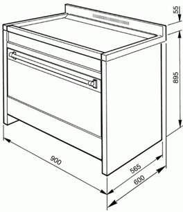 Варочный центр Смег CS19ID-7 фото 2 в Челябинске Варочный центр Smeg CS19ID-7 фото 2 в Челябинске