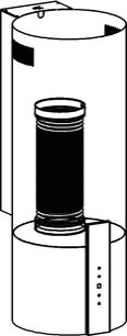 Вытяжка Кертинг KHC 35969 DW Cylinder фото 3 в Челябинске Вытяжка Korting KHC 35969 DW Cylinder фото 3 в Челябинске