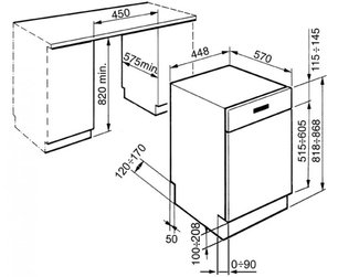 Посудомоечная машина Смег PLA4525X фото 3 в Челябинске Посудомоечная машина Smeg PLA4525X фото 3 в Челябинске