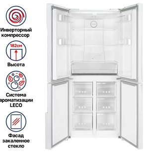 Холодильник Маунфилд MFF182NFWE фото 2 в Челябинске Холодильник Maunfeld MFF182NFWE фото 2 в Челябинске