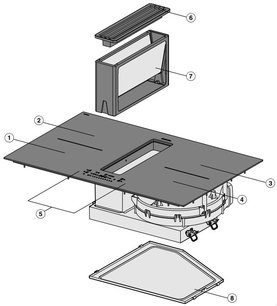 Варочная панель с встроенной вытяжкой Miele KMDA 7476 FR фото 4 в Челябинске