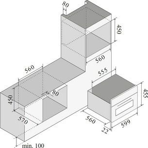 Духовой шкаф Ilve 645GHSW1/BK фото 2 в Челябинске