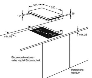 Варочная панель AEG HC451220EB фото 3 в Челябинске