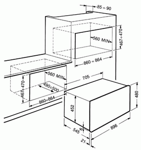 Духовой шкаф Смег S890PMFR9 фото 2 в Челябинске Духовой шкаф Smeg S890PMFR9 фото 2 в Челябинске