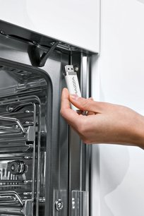 Духовой шкаф Баразза 1FVLTBM белое стекло фото 4 в Челябинске Духовой шкаф Barazza 1FVLTBM белое стекло фото 4 в Челябинске