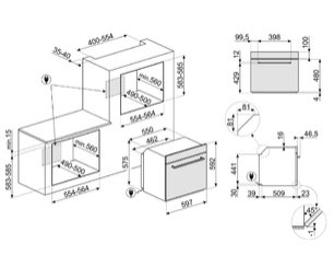 Духовой шкаф Смег SF64M3VB фото 2 в Челябинске Духовой шкаф Smeg SF64M3VB фото 2 в Челябинске