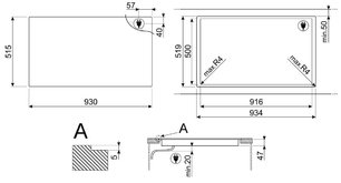 Варочная панель Smeg SIA1963D фото 4 в Челябинске