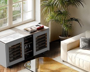 Двухтемпературный винный шкаф EuroCave D-HARMONIE D-H001 фото 2 в Челябинске