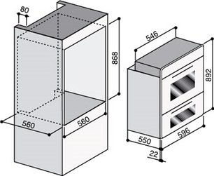 Духовой шкаф Рестарт ELF037 GF фото 3 в Челябинске Духовой шкаф Restart ELF037 GF фото 3 в Челябинске