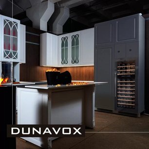 Винный шкаф Дунавокс DX-74.230DB фото 2 в Челябинске Винный шкаф Dunavox DX-74.230DB фото 2 в Челябинске