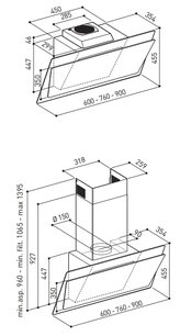 Вытяжка Кертинг KHC 97070 GN фото 2 в Челябинске Вытяжка Korting KHC 97070 GN фото 2 в Челябинске