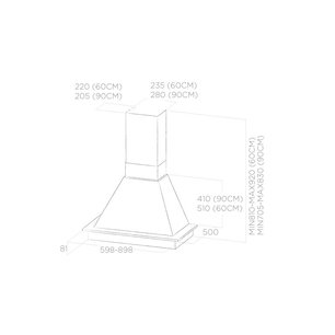 Вытяжка ELICA DAISY WH/A/60 FRASSINO фото 4 в Челябинске Вытяжка ELICA DAISY WH/A/60 FRASSINO фото 4 в Челябинске