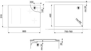 Варочная панель Smeg SIM1864D фото 3 в Челябинске