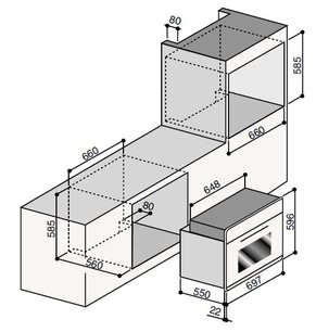 Духовой шкаф Ilve 700-CMP фото 3 в Челябинске