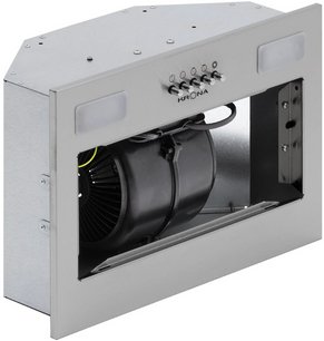 Встраиваемая вытяжка Krona Кейт 400 нержавеющая сталь, кнопочная (Kate 400 Inox PB) фото 3 в Челябинске