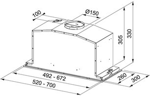 Встраиваемая вытяжка Франке Box Plus FBI 747 XS NP фото 4 в Челябинске Встраиваемая вытяжка Franke Box Plus FBI 747 XS NP фото 4 в Челябинске