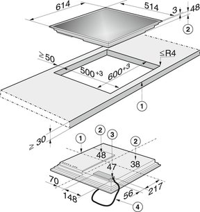Независимая варочная панель Miele KM 5920 фото 2 в Челябинске