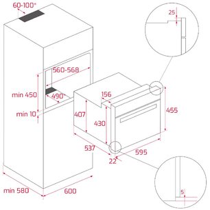Духовой шкаф Тека HSC 644 C фото 2 в Челябинске Духовой шкаф Teka HSC 644 C фото 2 в Челябинске