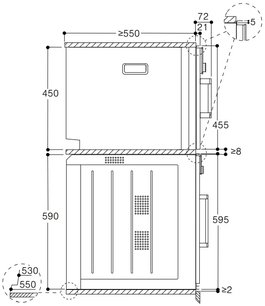 Комбинированный духовой шкаф-пароконвектомат Gaggenau BSP260101 фото 4 в Челябинске