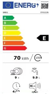 Встраиваемая посудомоечная машина Smeg ST4522IN фото 3 в Челябинске