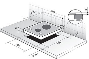 Независимая варочная панель De Dietrich DTV 901 X фото 2 в Челябинске