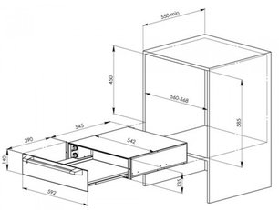 Подогреватель Де Дитрих DWD 914 X фото 2 в Челябинске Подогреватель De Dietrich DWD 914 X фото 2 в Челябинске