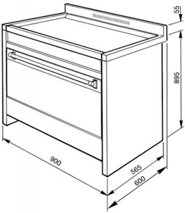 Варочный центр Смег CS18A-6 фото 2 в Челябинске Варочный центр Smeg CS18A-6 фото 2 в Челябинске