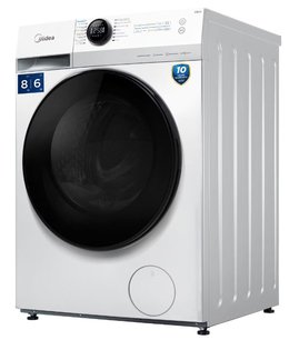 Стиральная машина с функцией сушки Мидеа MF200D80WBS/W-RU фото 3 в Челябинске Стиральная машина с функцией сушки Midea MF200D80WBS/W-RU фото 3 в Челябинске