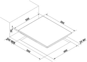 Варочная поверхность Korting HG 685 CTX фото 2 в Челябинске