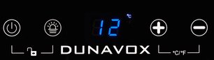 Винный шкаф Дунавокс DX-19.58BK фото 3 в Челябинске Винный шкаф Dunavox DX-19.58BK фото 3 в Челябинске