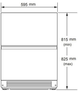 Встраиваемый под столешницу конвертируемый холодильник Сигначе Китчен Сьют SKSUD2402E фото 3 в Челябинске Встраиваемый под столешницу конвертируемый холодильник Signature Kitchen Suite SKSUD2402E фото 3 в Челябинске