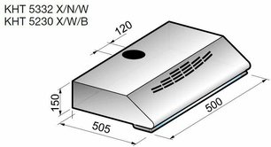Вытяжка Кертинг KHT 5230 W фото 2 в Челябинске Вытяжка Korting KHT 5230 W фото 2 в Челябинске