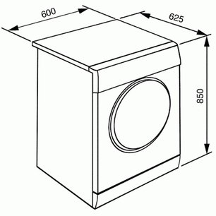 Сушильная машина Смег CDL73 фото 4 в Челябинске Сушильная машина Smeg CDL73 фото 4 в Челябинске