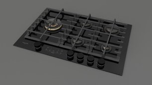 Варочная панель Fulgor Milano FCLH 755 G T WK BK фото 3 в Челябинске