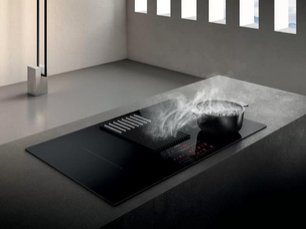 Варочная панель с вытяжкой Elica NIKOLATESLA LIBRA BL/F/83 фото 2 в Челябинске