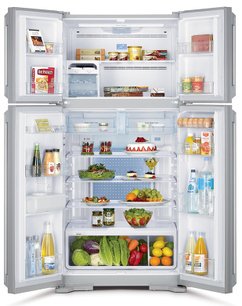 Холодильник Hitachi R-W662 EU9 GBK фото 2 в Челябинске