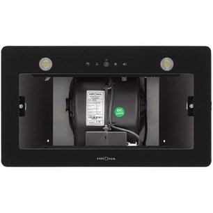 Встраиваемая вытяжка KRONA SVEN 600 black SGC RL фото 4 в Челябинске