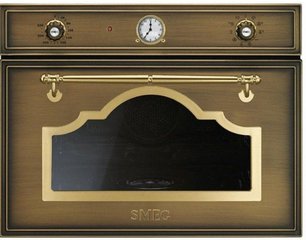 Компактный духовой шкаф с пароваркой Смег SF4750VCOT фото в Челябинске Компактный духовой шкаф с пароваркой Smeg SF4750VCOT фото в Челябинске