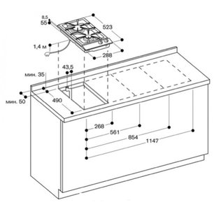 Варочная панель Gaggenau VG 232-234 фото 3 в Челябинске