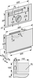 Вытяжка Миле DA 9091 W OBSW фото 3 в Челябинске Вытяжка Miele DA 9091 W OBSW фото 3 в Челябинске