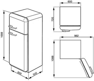 Холодильник Смег FAB30LX1 фото 2 в Челябинске Холодильник Smeg FAB30LX1 фото 2 в Челябинске