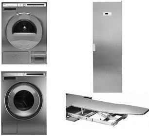 Asko Logic 23 (стиральная машина W4086C.T/3 + сушильная машина T408HD.T.P + сушильный шкаф DC7784 V.S + гладильная доска HI1153T) фото в Челябинске Asko Logic 23 (стиральная машина W4086C.T/3 + сушильная машина T408HD.T.P + сушильный шкаф DC7784 V.S + гладильная доска HI1153T) фото в Челябинске
