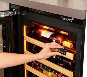 Встраиваемый мультитемпературный винный шкаф EuroCave S-INSP-S I-090025-S фото 2 в Челябинске