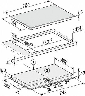 Варочная панель Miele KM 6522 FR фото 3 в Челябинске
