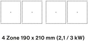 Варочная панель Falmec PIANO INDUZIONE (88 х 40) Panoramic фото 3 в Челябинске