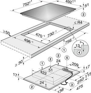 Варочная панель Miele KM 5956 (Ice) фото 2 в Челябинске