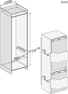 Встраиваемый холодильник Миле KFN 7734 C фото 4 в Челябинске Встраиваемый холодильник Miele KFN 7734 C фото 4 в Челябинске