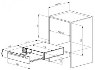 Подогреватель Де Дитрих DWD 914 B фото 2 в Челябинске Подогреватель De Dietrich DWD 914 B фото 2 в Челябинске